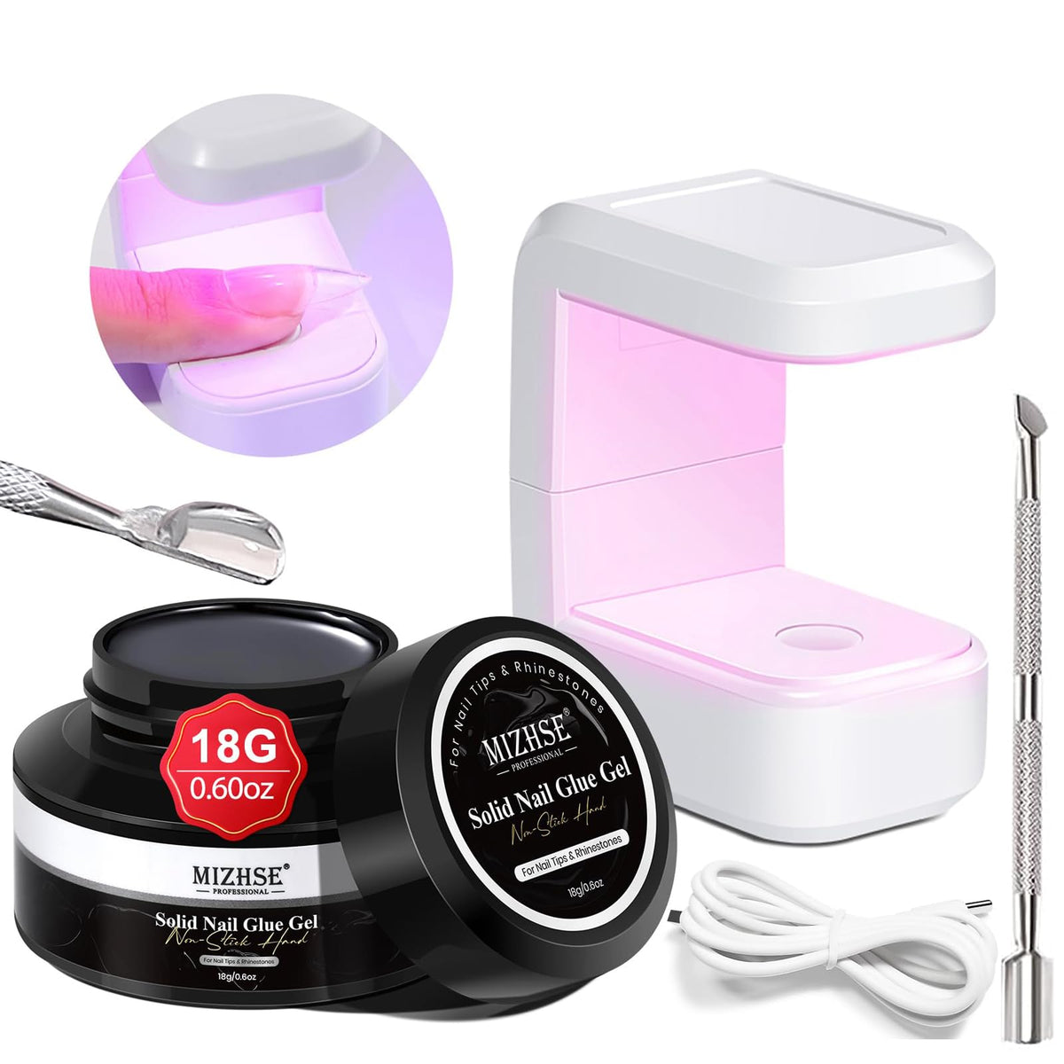 MIZHSE front packaging showing kit components and easy-start benefit