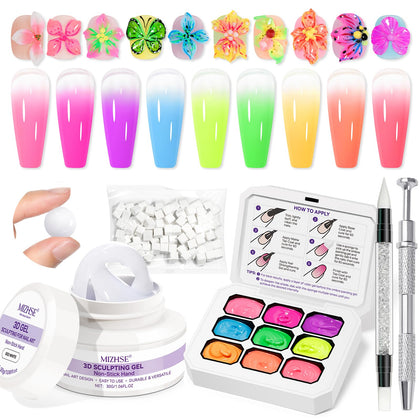 MIZHSE front packaging showing full kit contents and benefits