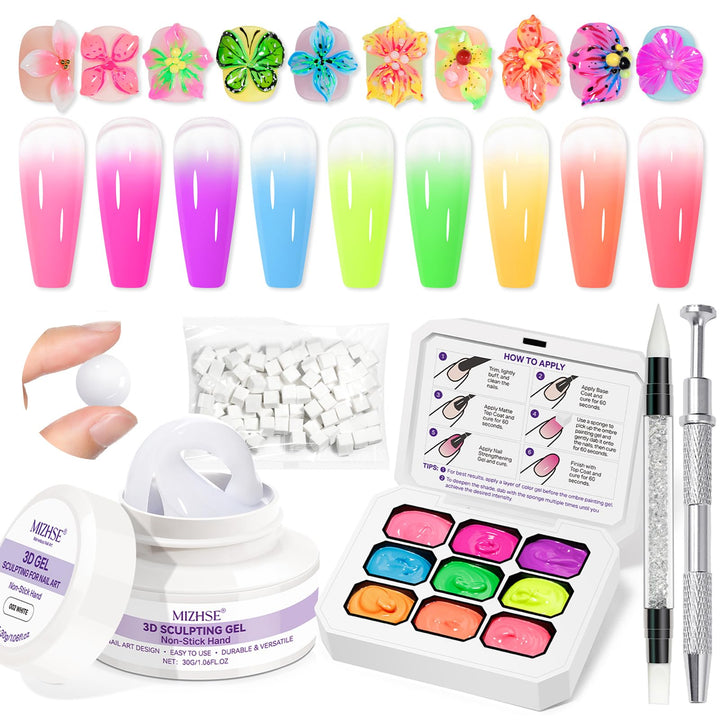 MIZHSE front packaging showing full kit contents and benefits