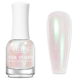 MIZHSE front packaging showing 15ml bottle and aurora pink color for instant style