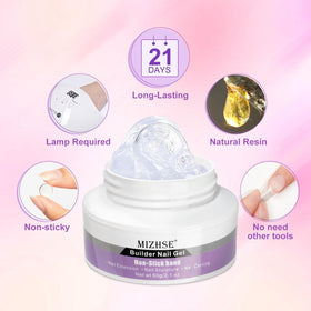 MIZHSE lifestyle salon setup with tools showing professional-at-home results benefit
