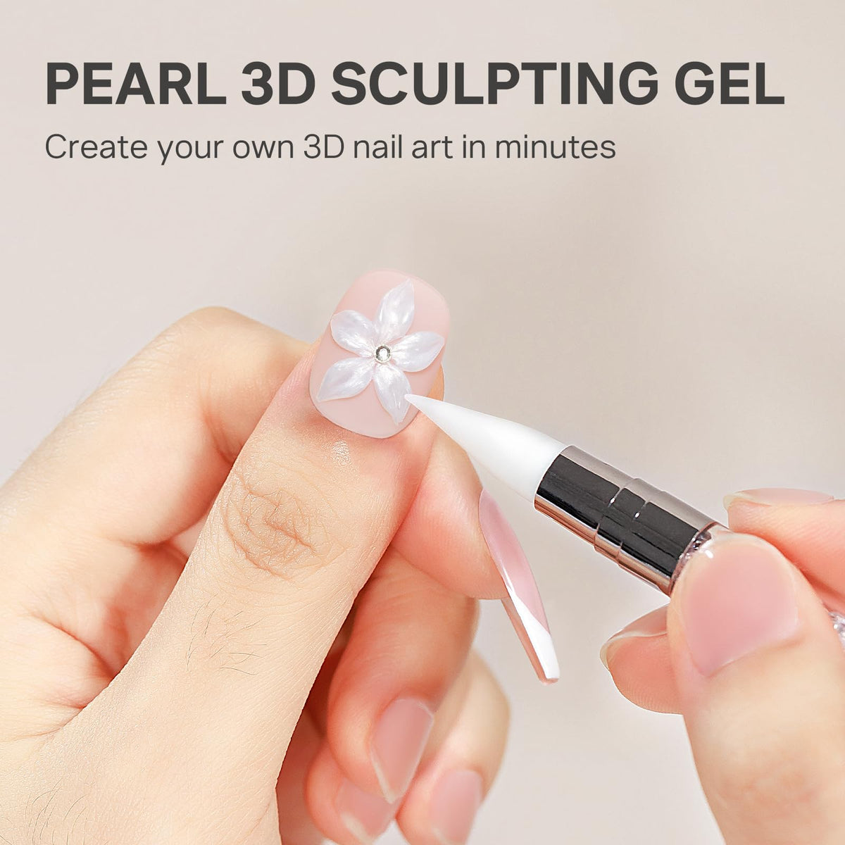 MIZHSE close-up gel texture highlighting non-sticky sculpting ease