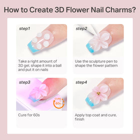 MIZHSE assorted petals and tiny embellishments displaying customization options