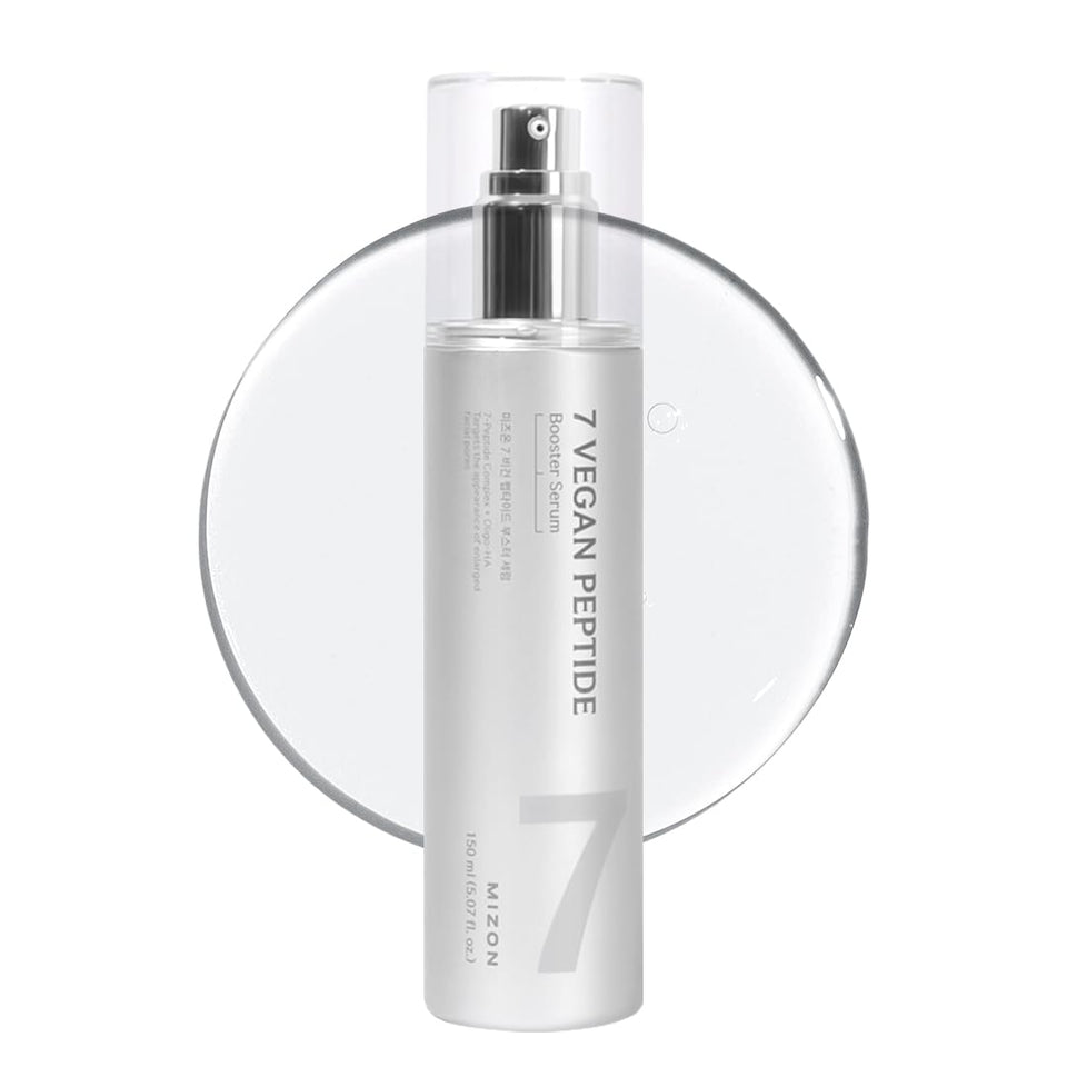 MIZON front bottle view showing sleek packaging and sizing benefit