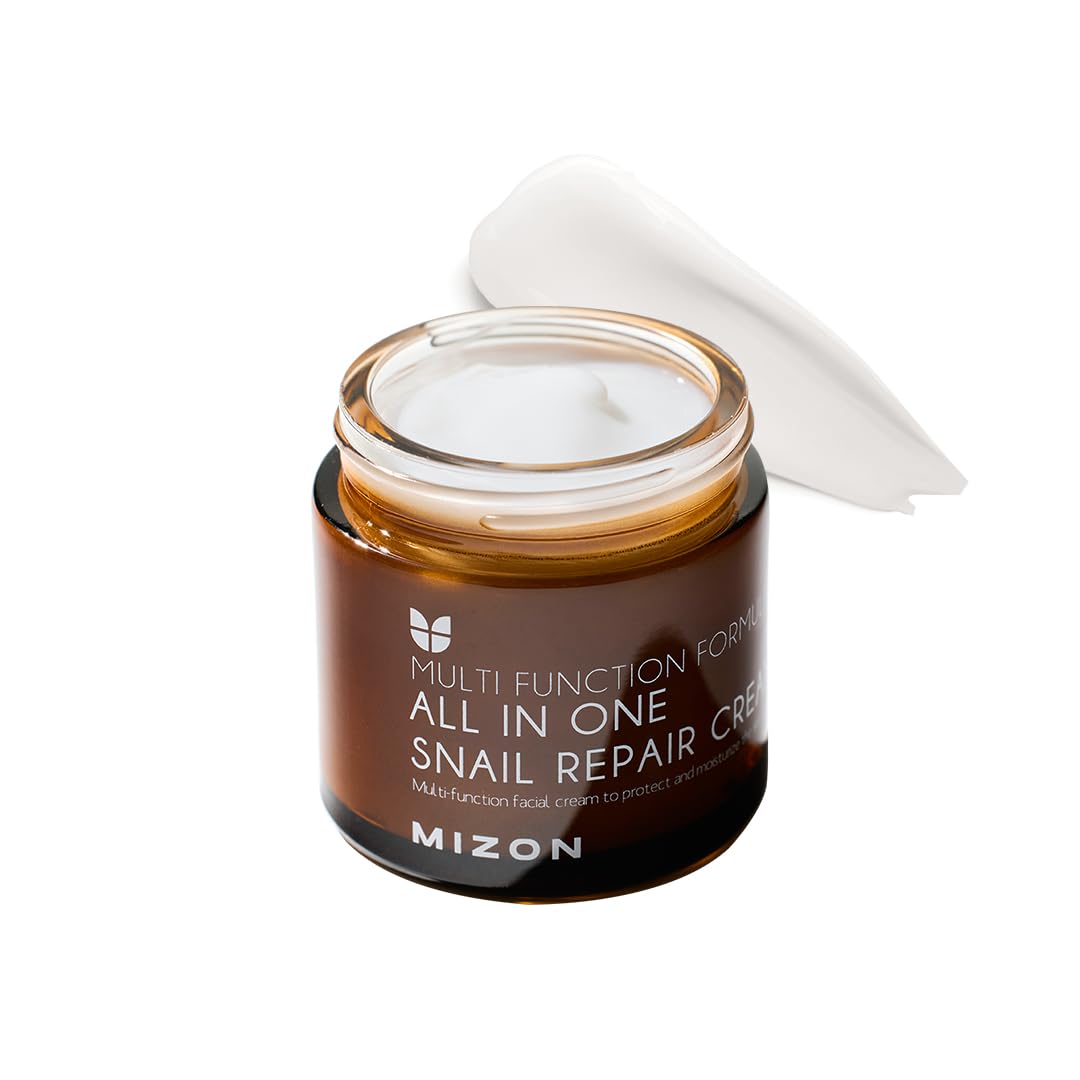 MIZON jar front view showing product and branding with clear benefit