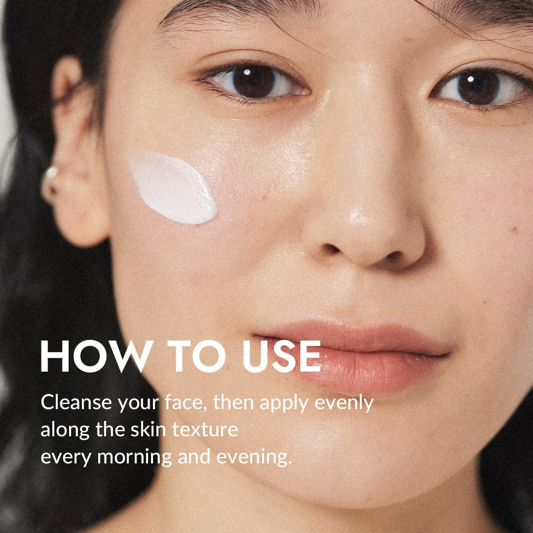 MIZON before-and-after face image showing smoother skin texture benefit