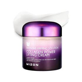 MIZON jar front view showing product branding and elegant packaging benefit clarity