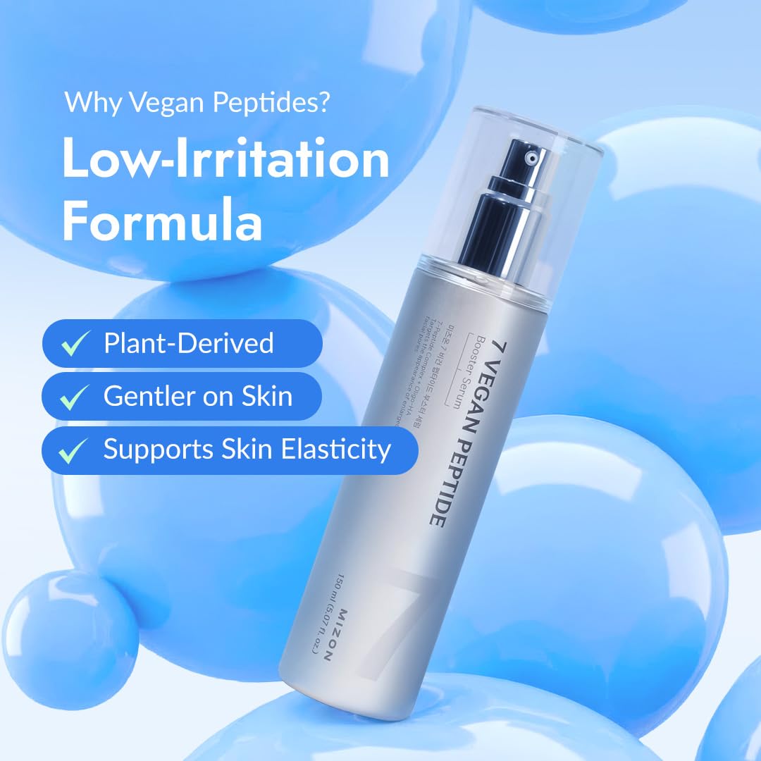 MIZON applied on model’s cheek demonstrating instant glass-skin glow