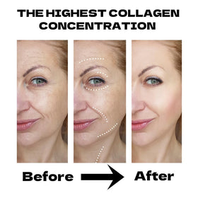 MKBLNP collagen gel texture close-up showing hydrating consistency