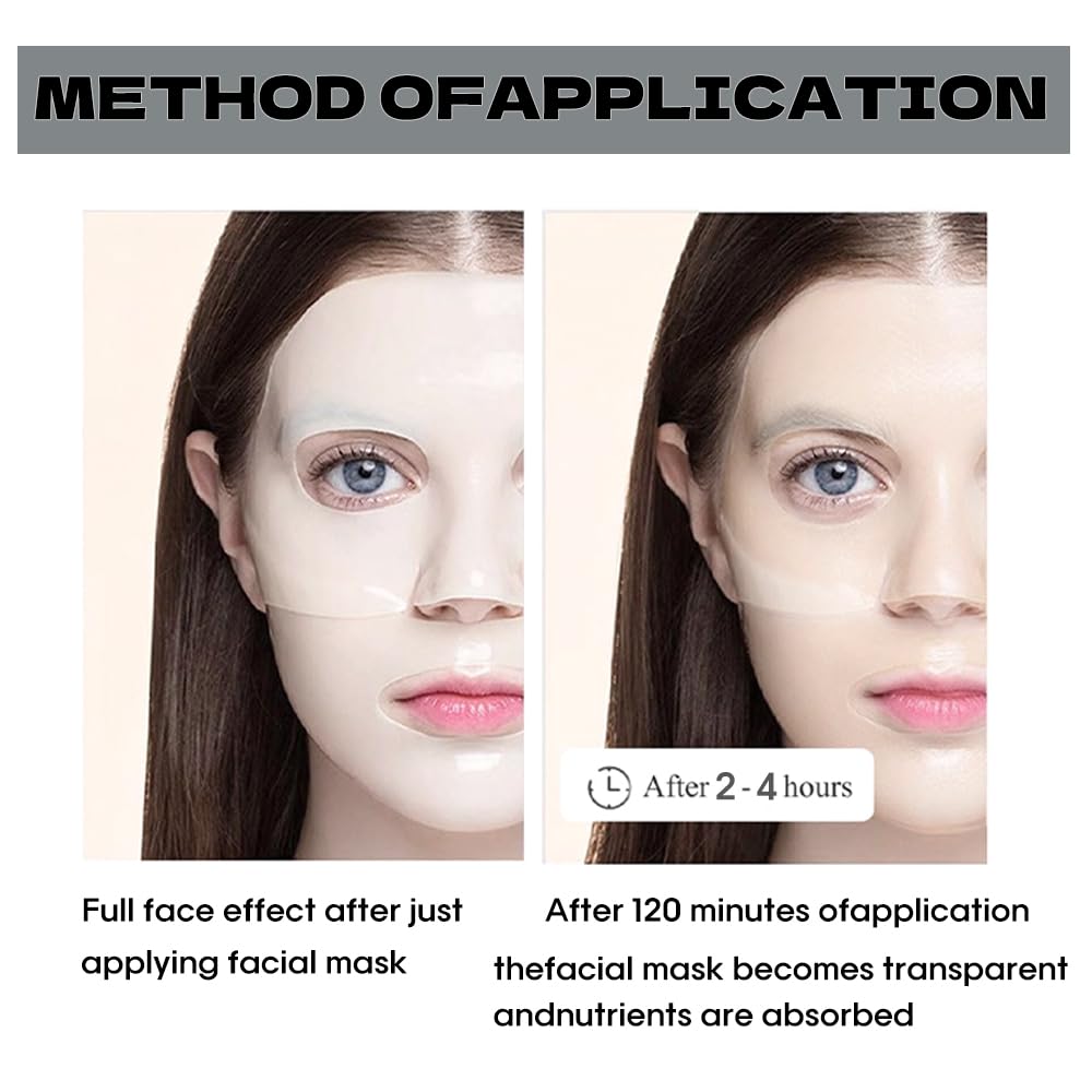 MKBLNP mask on model during nighttime routine demonstrating sleep application