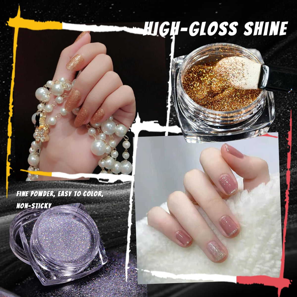 MKNZOME close-up of ultra-fine powder texture for smooth professional-looking finish