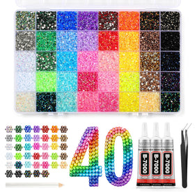Mkoeveng front packaging showing full bedazzling kit and contents for quick start