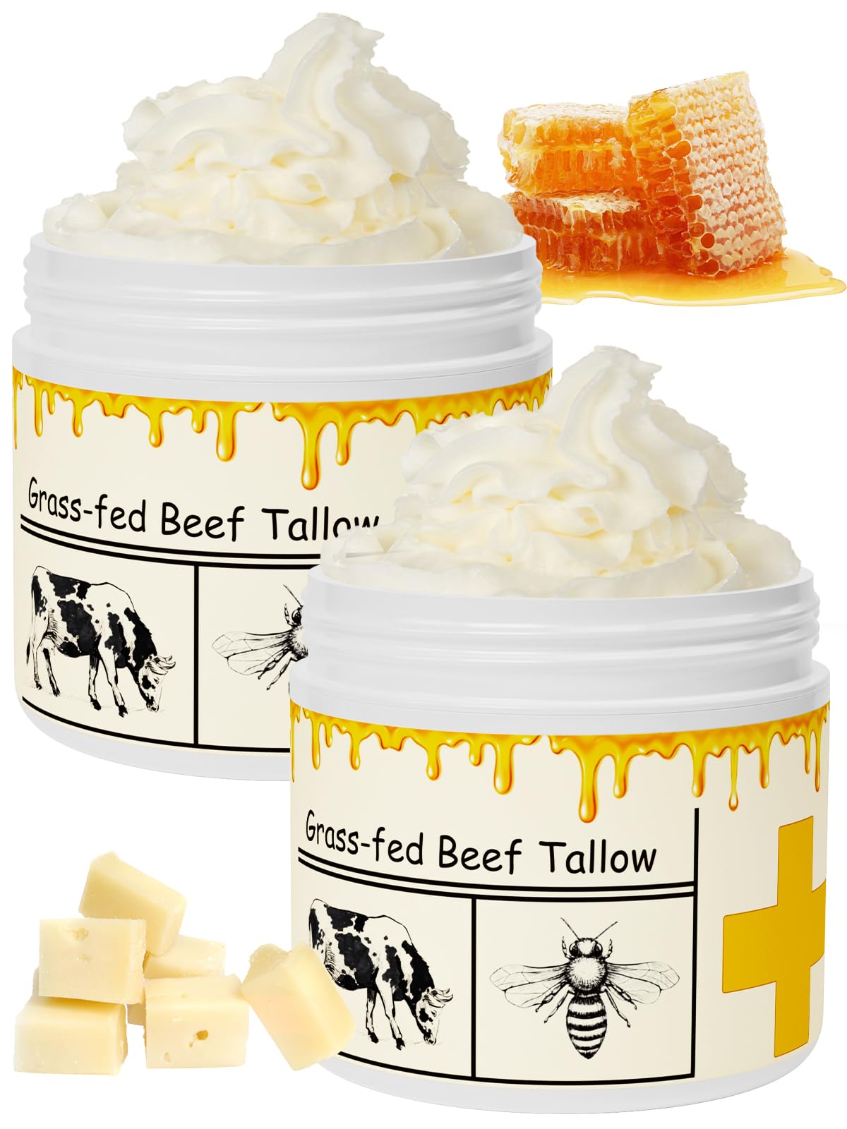 mkzea front packaging jar showing brand and two-pack for easy storage and gifting