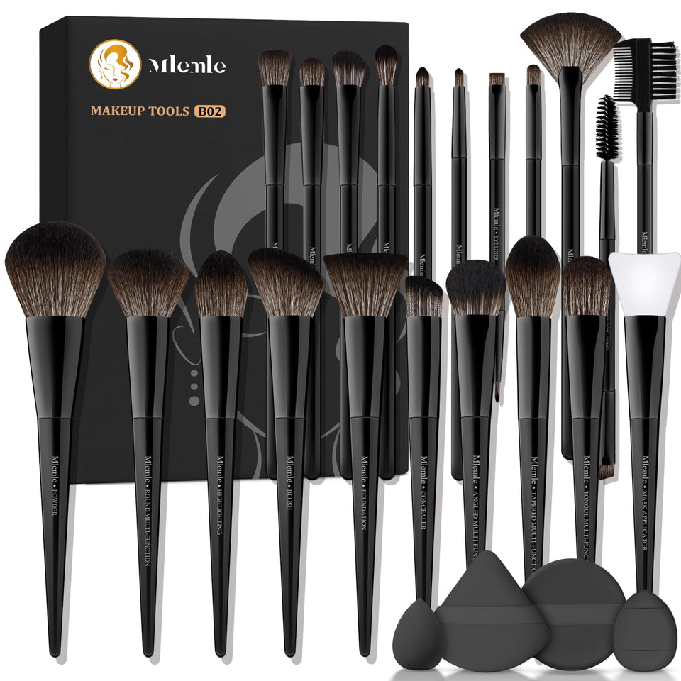 Mlemle front packaging showing the full 25-piece kit and neat storage - ideal gift