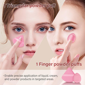 Mlemle kit beside everyday objects to show brush length and portability