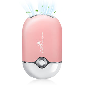 mlogiroa front view of mini lash fan showing compact design and fast drying