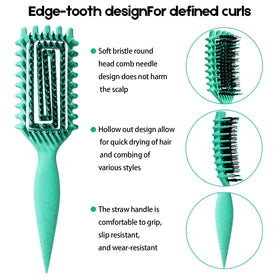 MMBVSZ Candybrush bristle close-up showing gentle detangling tips