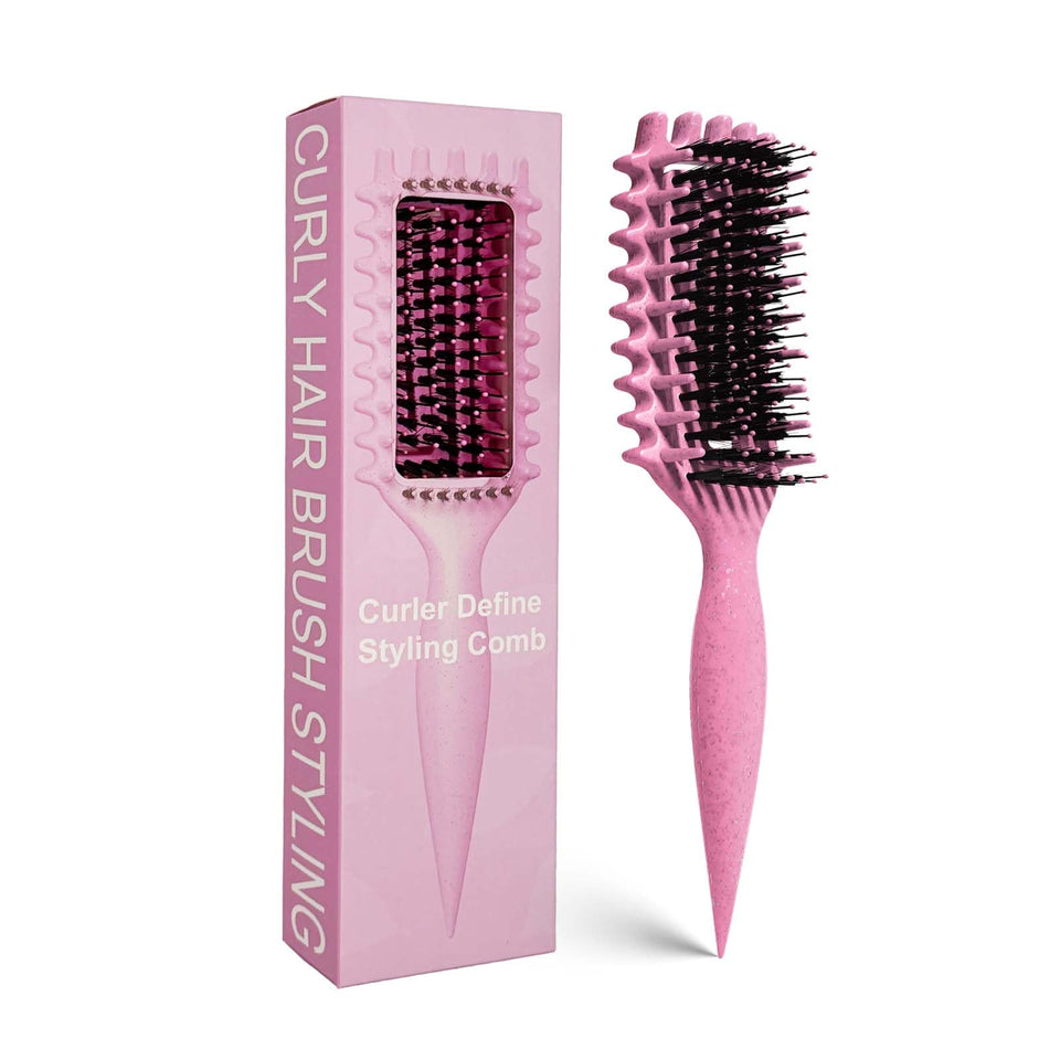 MMBVSZ Candybrush front view showing ergonomic handle and pink finish for comfortable styling