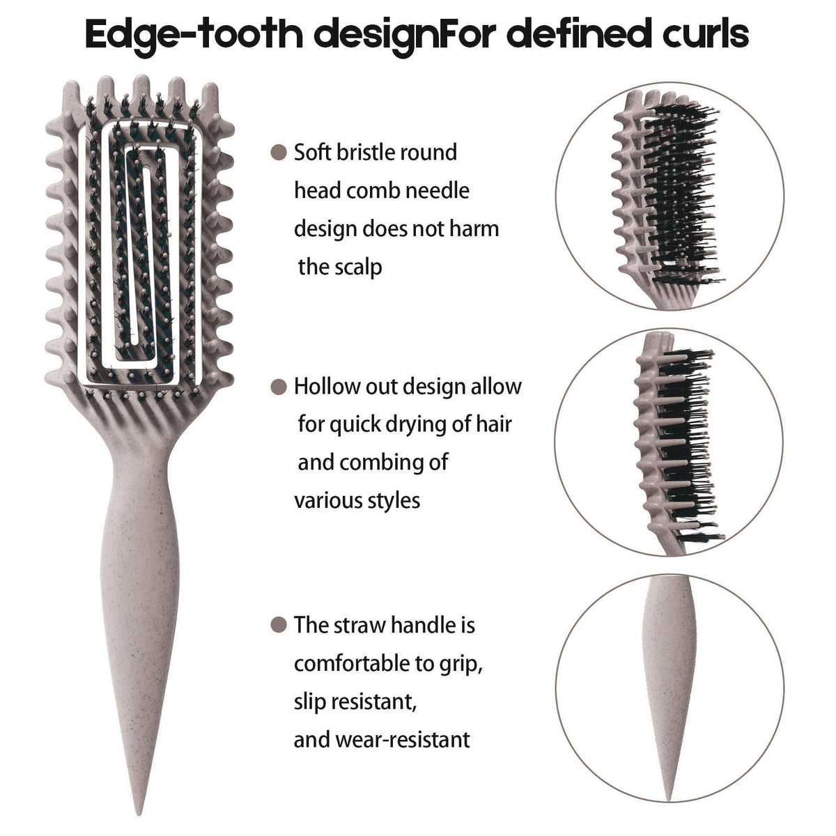 MMBVSZ Candybrush ergonomic handle close-up for comfortable styling control