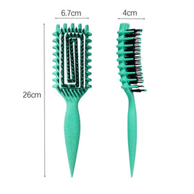 MMBVSZ Candybrush held in hand showing size for easy styling