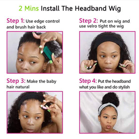 mmiQus styled wig with accessory showing versatile styling benefit