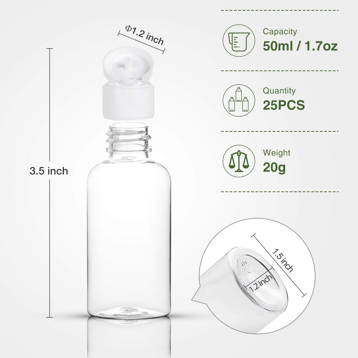 MMonDod close-up of flip cap showing secure seal and easy dispensing benefit