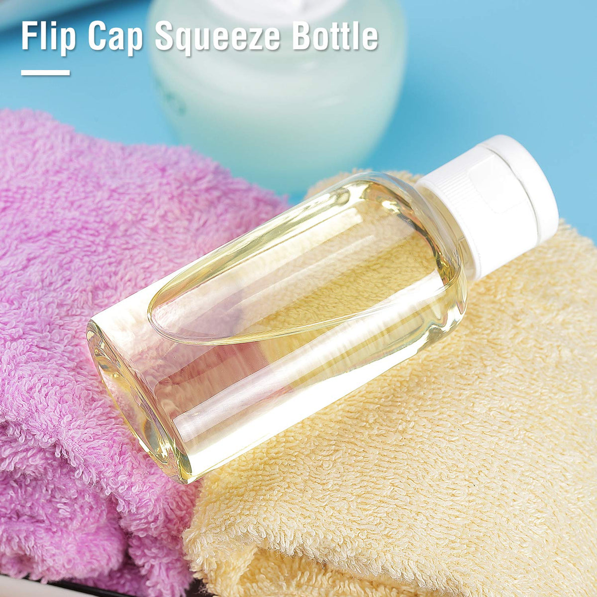 MMonDod labeled bottles with visible contents for quick recognition and planning