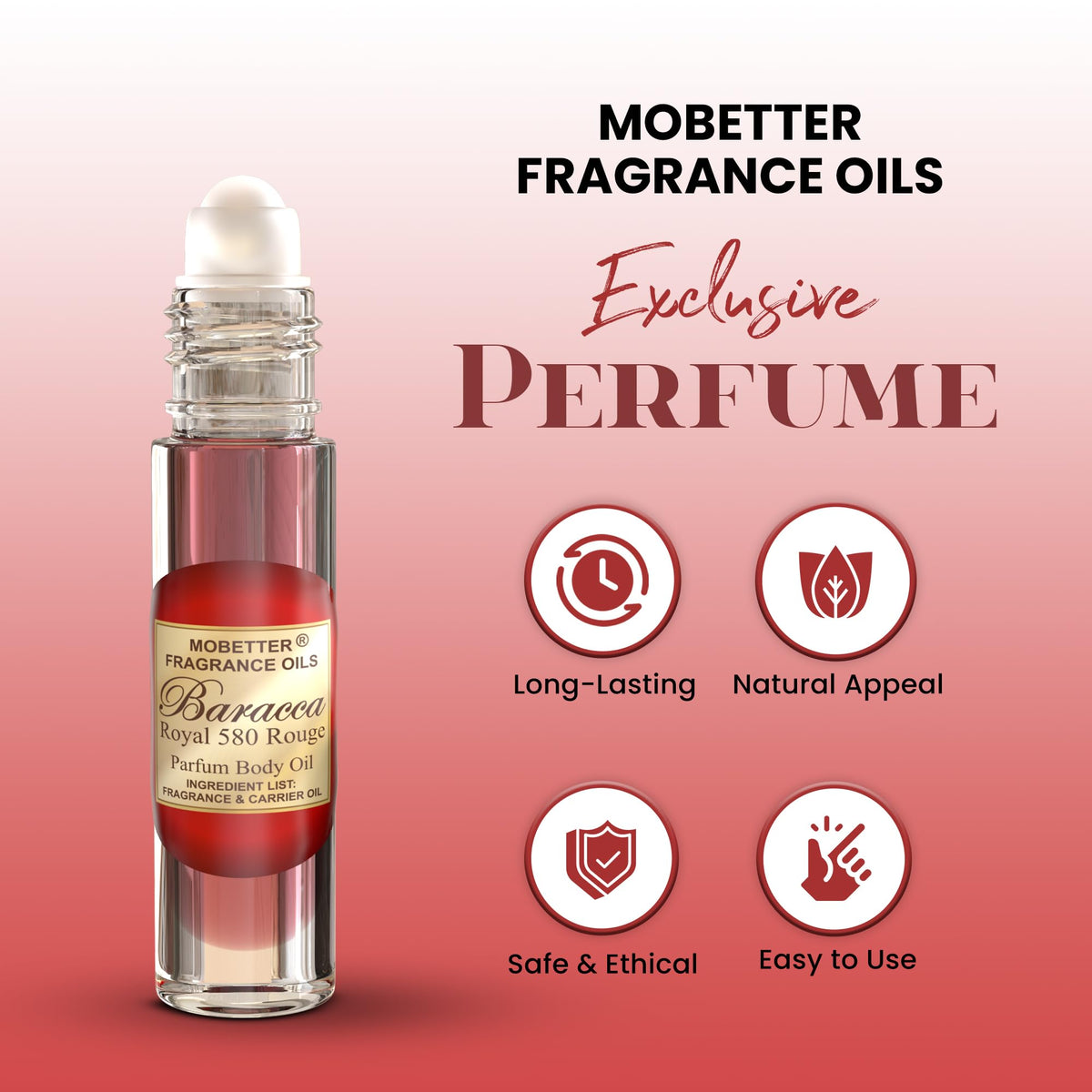 MOBETTER FRAGRANCE OILS applying roll-on to wrist for long-lasting scent