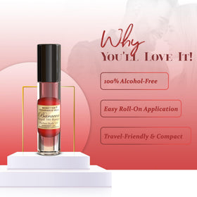 MOBETTER FRAGRANCE OILS oil drop on skin showing rich texture and slow release