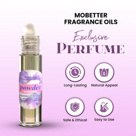 MOBETTER FRAGRANCE OILS close-up of roll-on applicator, precise mess-free application
