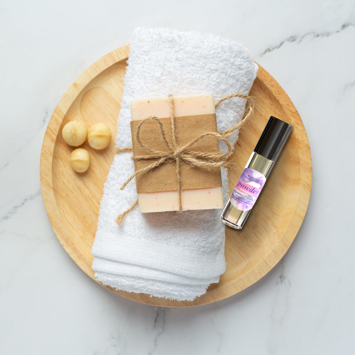 MOBETTER FRAGRANCE OILS size comparison in hand demonstrating travel-friendly convenience