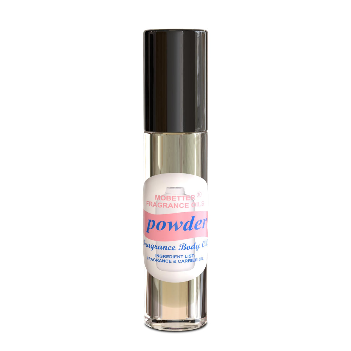 MOBETTER FRAGRANCE OILS roll-on applicator close-up for precise, mess-free application