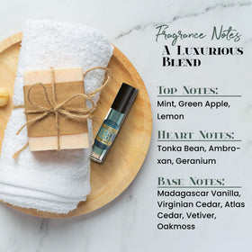 MOBETTER FRAGRANCE OILS label detail showing product name and alcohol-free benefit