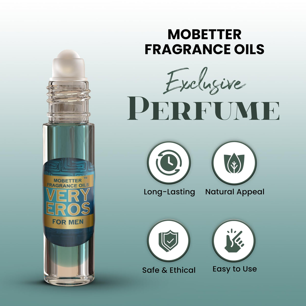 MOBETTER FRAGRANCE OILS oil texture drop illustrating concentrated, long-lasting scent