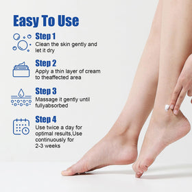 MOC LINK before and after feet showing smoother, softer heel benefit