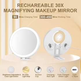 Mocado handheld mirror in use for precise eyebrow shaping