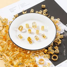 MODASER accessories worn on braids in lifestyle shot adding polished decorative flair
