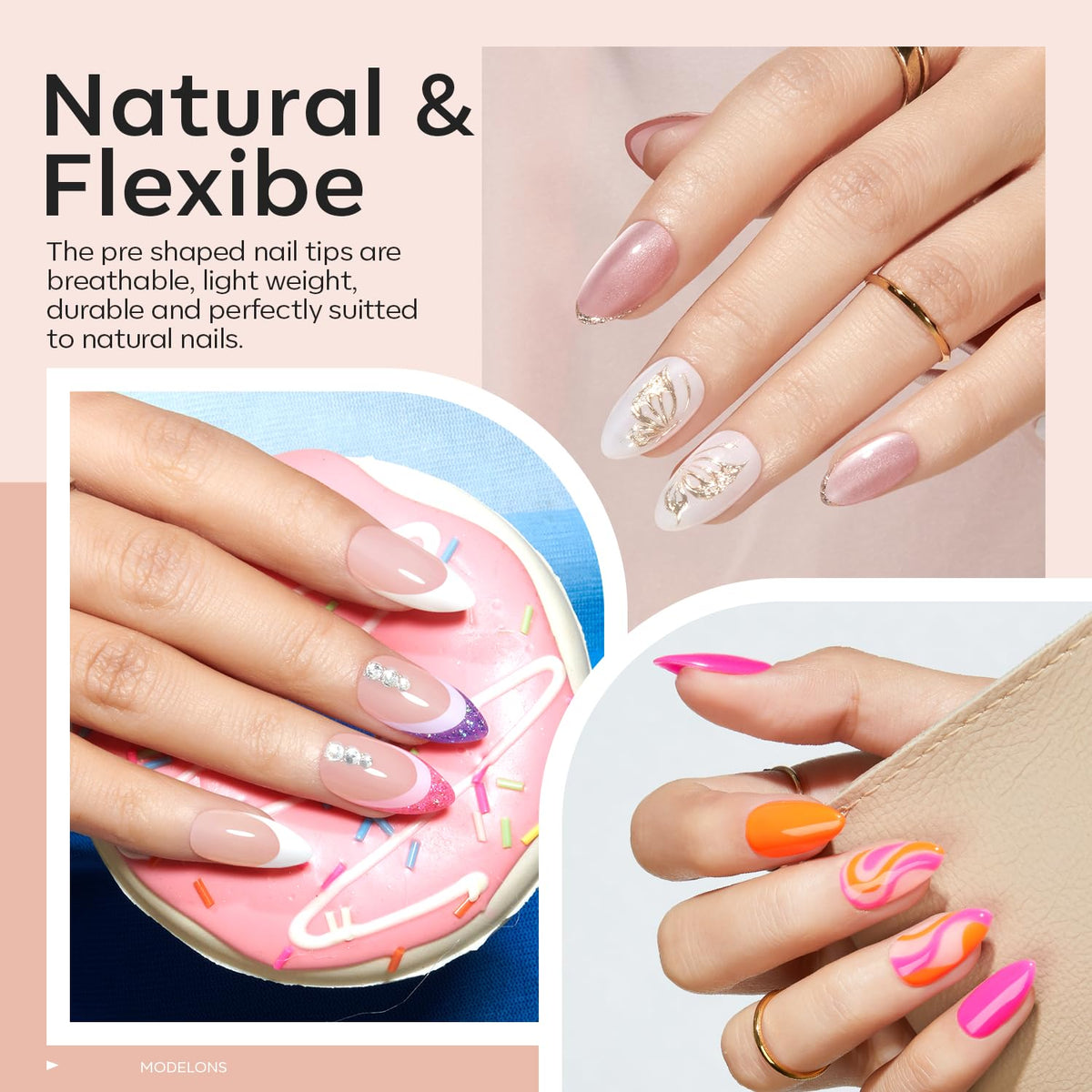 modelones 9-in-1 gel bottle close-up highlighting multiuse formula