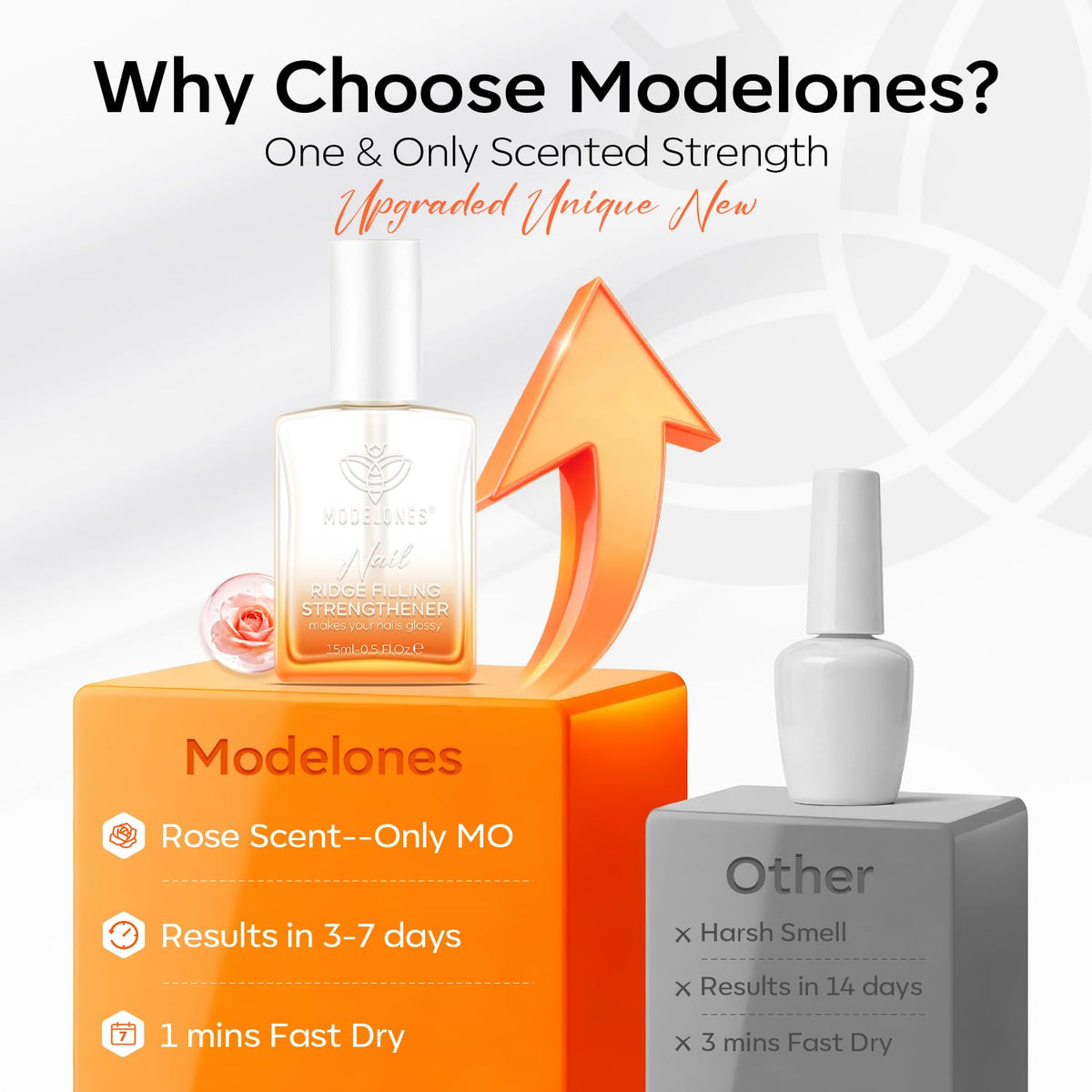 modelones application as base coat on manicure for longer-lasting polish wear