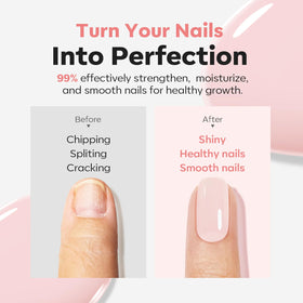 modelones application on toenails showing coverage and repair for toe nail discoloration benefit