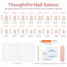modelones press-on nail being applied demonstrating fast three-minute manicure benefit