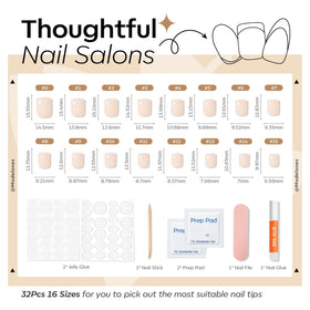 Modelones mini file, cuticle stick, and prep pad showing easy nail prep benefit