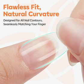 modelones application with gel demonstrating easy placement