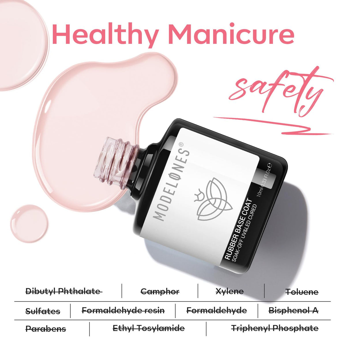 modelones at-home manicure lifestyle scene showing salon-quality results at home