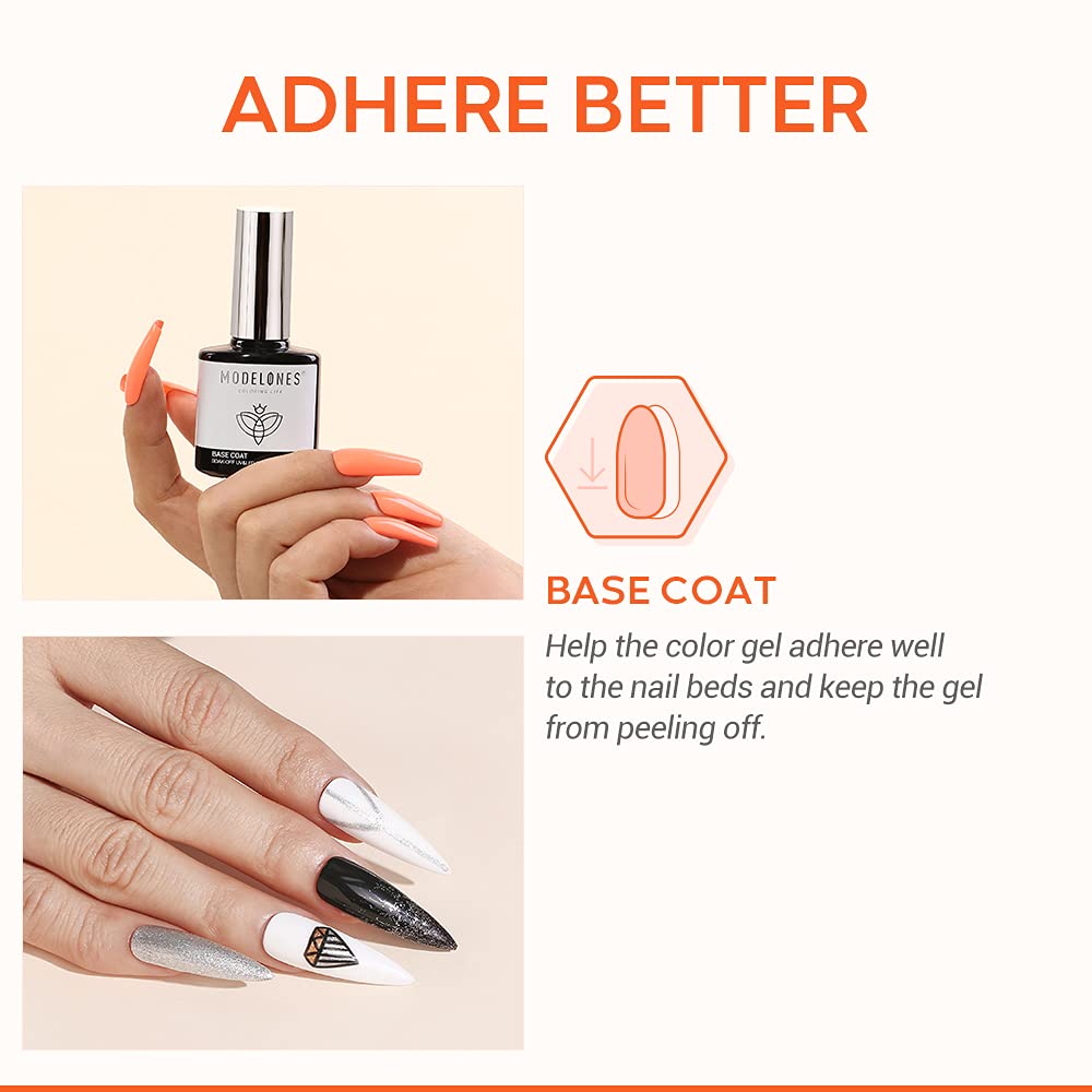 modelones base coat brush stroke closeup demonstrating smooth even application