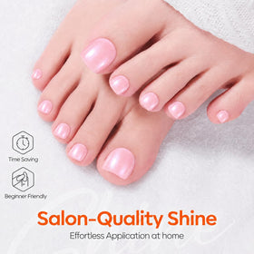 modelones before and after nails showing concealed imperfections and strength