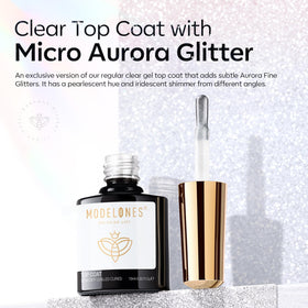 modelones bottle open with brush demonstrating easy pickup and control