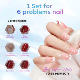 modelones brush spreading base coat showing smooth application benefit