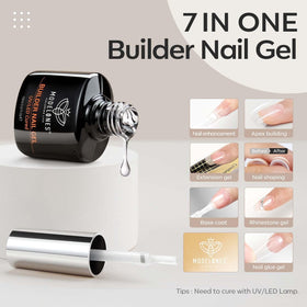 modelones built-in brush applicator close-up for precise gel placement