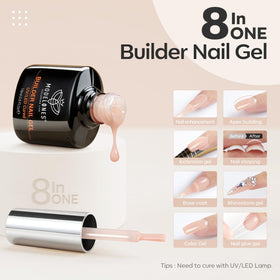modelones built-in brush detail applying smooth gel for easy, even spread
